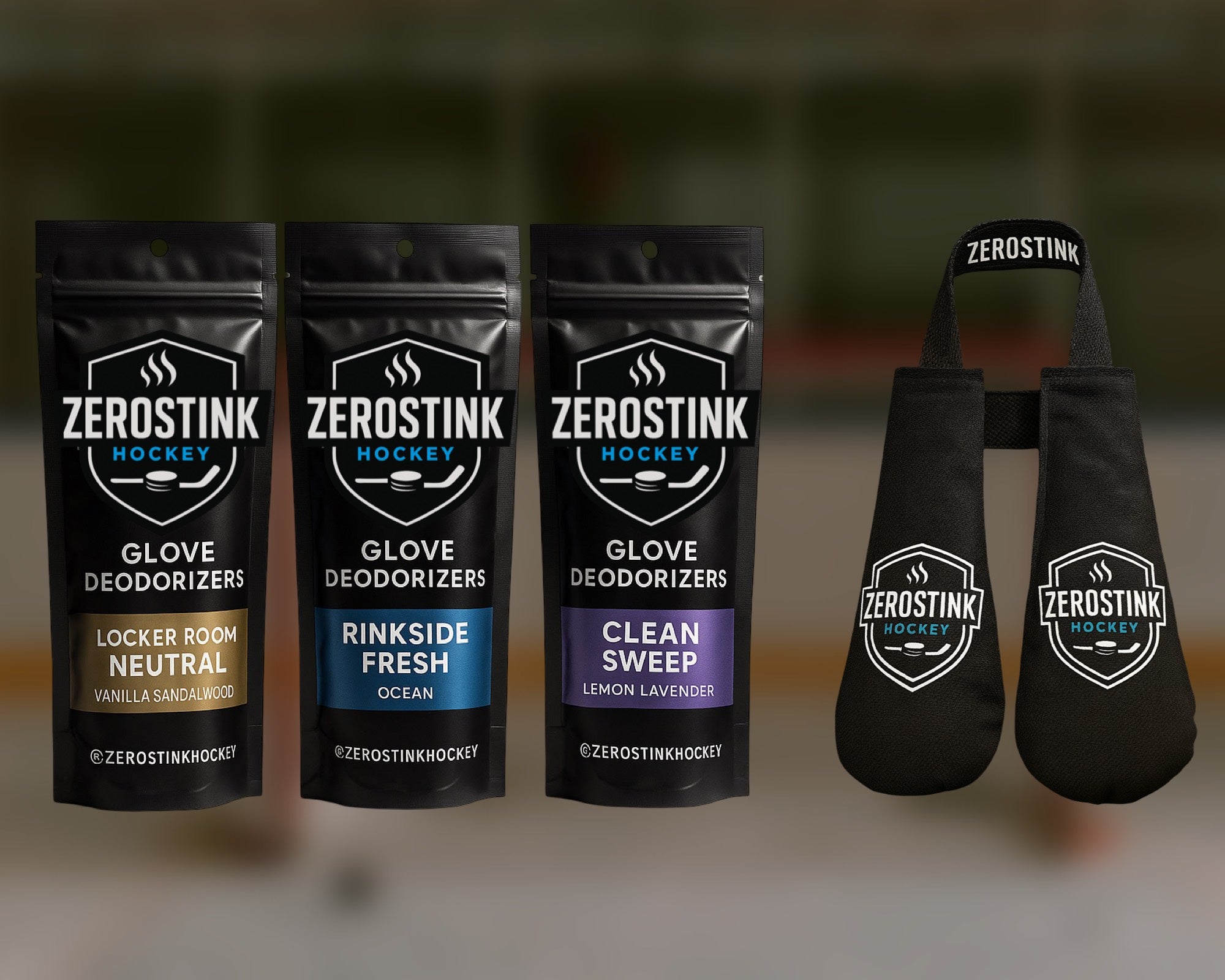 Zero Stink Hockey Scent Bag - Variety Pack (ALL 3 Scents)